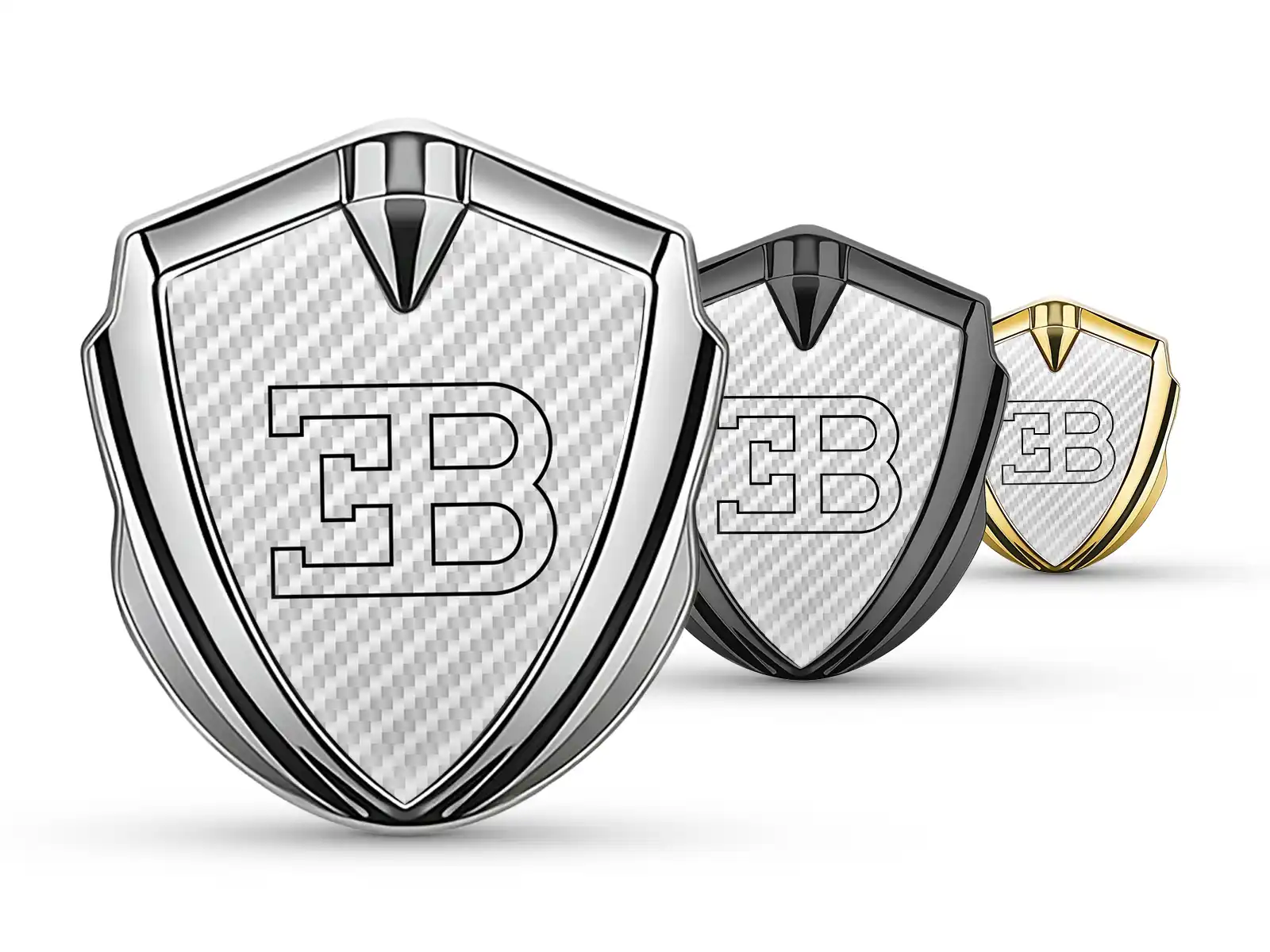 Bugatti Emblème Aile Insigne Look Course Brillant